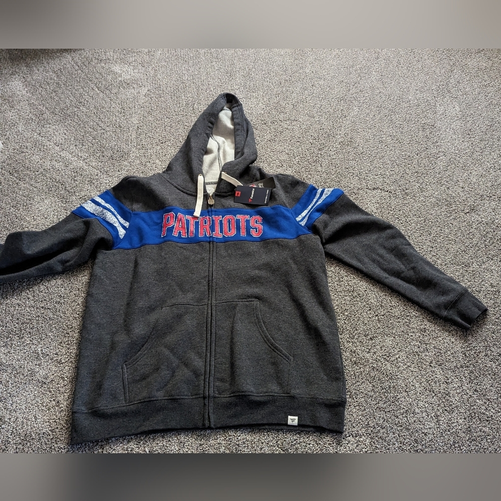 Patriots zip up hoode